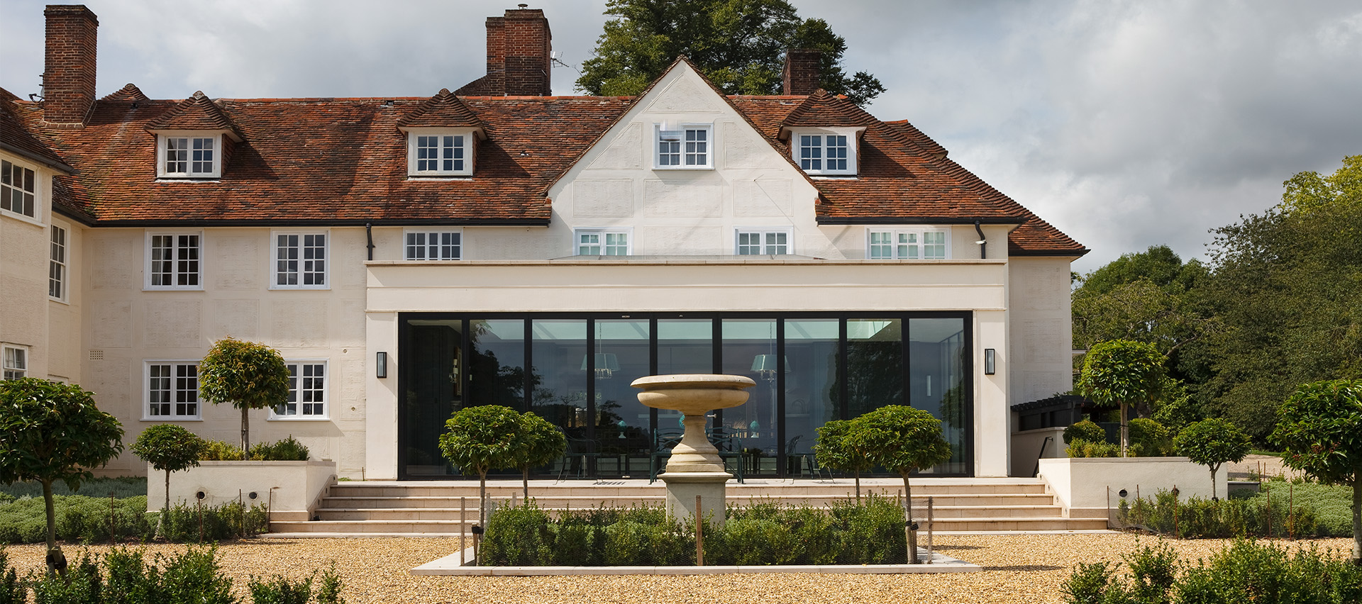 Contemporary Glazed Extension on Suffolk Country House